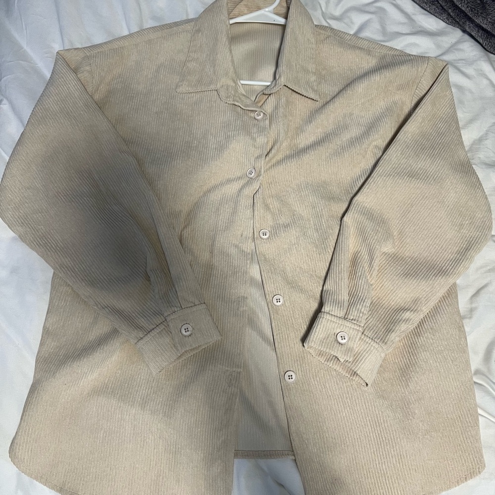 Women’s  Beige Corduroy Jacket
